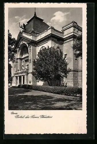 AK Gera, Portal des Reuss. Theaters
