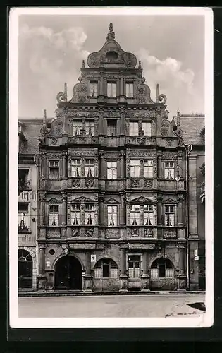 AK Heidelberg, Hotel und Restaurant zum Ritter, erbaut 1592