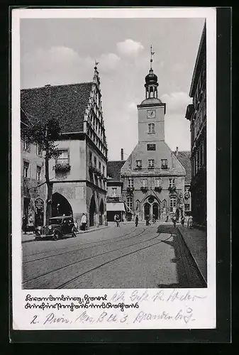 AK Brandenburg a. H., Kürfürstenhaus und Rathaus