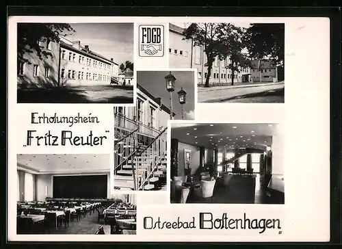 AK Boltenhagen, Erholungsheim Fritz Reuter