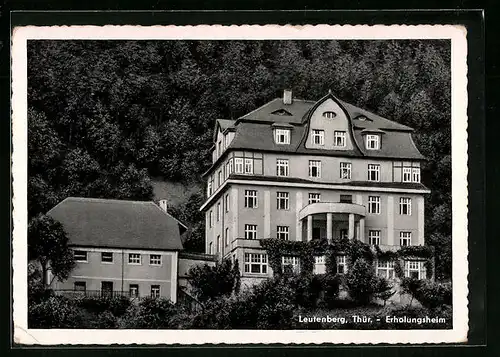 AK Leutenberg /Thür., Blick zum Erholungsheim im Grünen