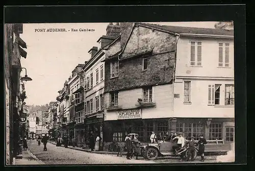 AK Pont Audemer, Rue Gambetta