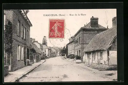 AK Vascoeuil, Rue de la Gare