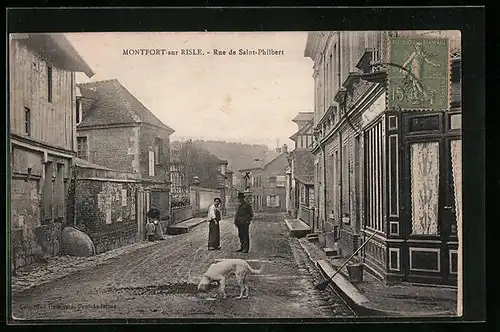 AK Montfort-sur-Risle, Rue de Saint-Philbert