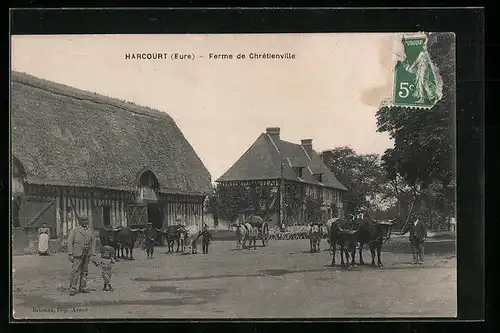 AK Harcourt, Ferme de Chrétienville