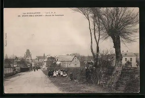 AK Pont-de-l`Arche, Route de Louviers