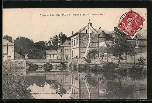 AK Pont-St-Pierre, Vallée de l`Andelle, Vue du Pont