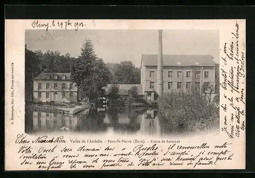 AK Pont-St-Pierre, Usine de baleines