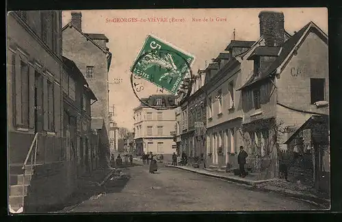 AK St-Georges-du-Vièvre, Rue de la Gare