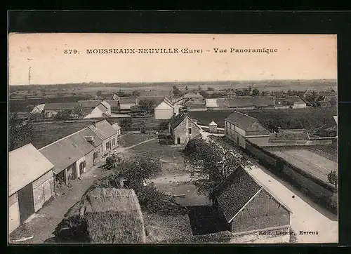 AK Mousseaux-Neuville, Vue Panoramique