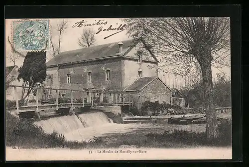 AK Marcilly-sur-Eure, Le Moulin