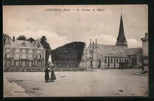AK Lieurey, Le Chateau et l`Eglise