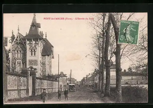 AK Pont-de-L`Arche, L`Entrée du Pays