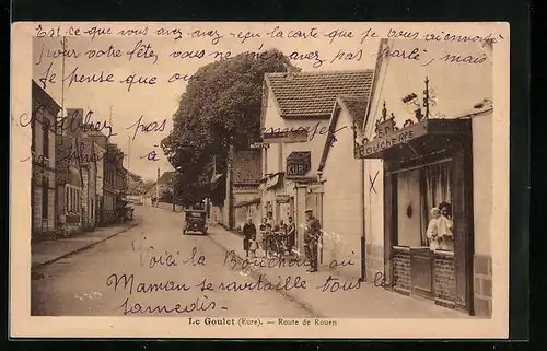 AK Le Goulet, Route de Rouen