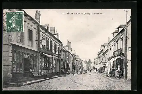 AK Thilliéres-sur-Avre, Grande Rue