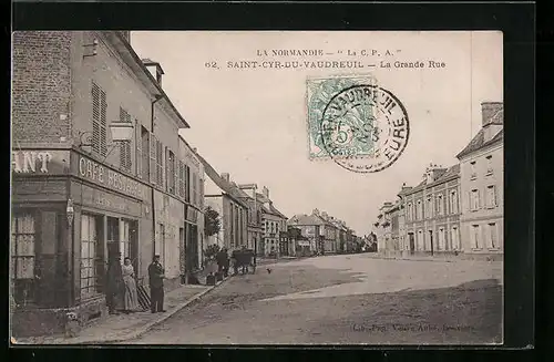 AK Saint-Cyr-Du-Vaudreuil, La Grande Rue