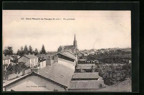 AK Saint-Macaire-en-Mauges, Vue générale