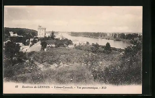 AK Trèves-Cunault, Vue panoramique