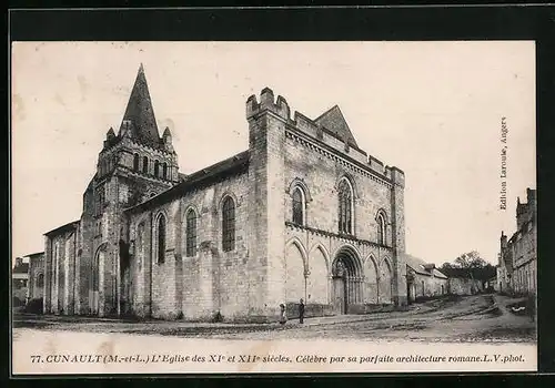 AK Cunault, L`Eglise des XIe et XIIe siècles