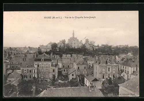 AK Segré, Vue de la Chapelle Saint-Joseph