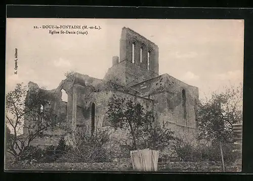 AK Doué-la-Fontaine, Eglise St-Denis