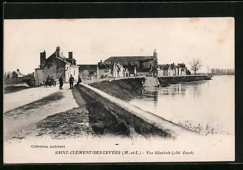 AK Saint-Clément-des-Levées, Vue générale