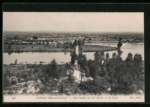 AK Gennes, Panorama sur les Ponts et la Loire