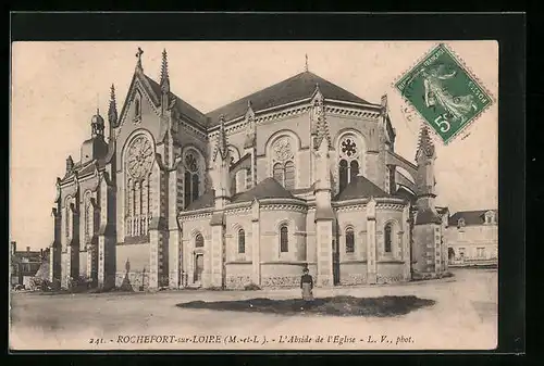 AK Rochefort-sur-Loire, L`Abside de l`Eglise