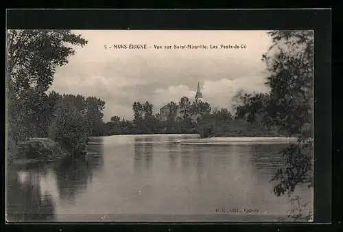 AK Murs-Erigné, Vue sur Saint-Maurille