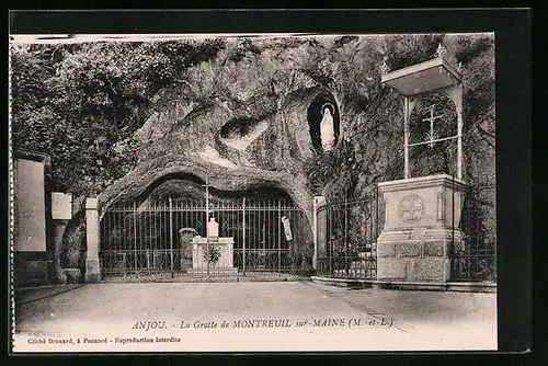 AK Montreuil-sur-Maine, La Grotte