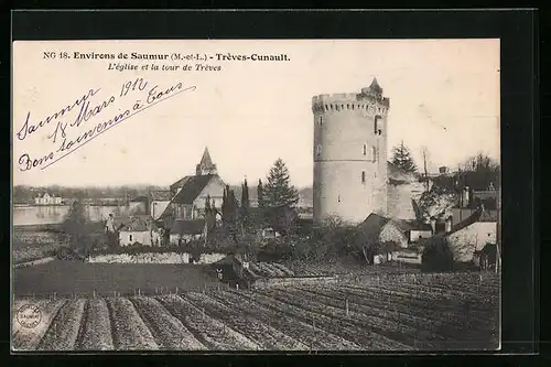 AK Trèves-Cunault, L`Eglise et la tour