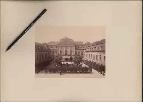 Fotografie F. Albert - Artist. Photographische Gesellschaft Berlin, Ansicht Berlin, Reichskanzler-Palais Wilhelmstr. 120