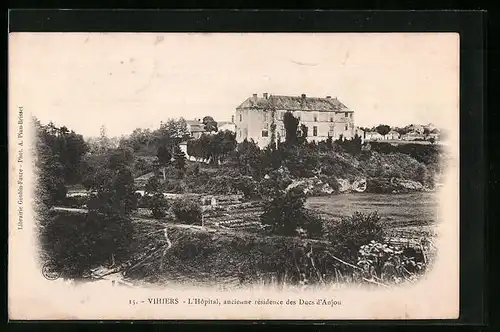 AK Vihiers, L`Hôpital, ancienne résidence des Ducs d`Anjou