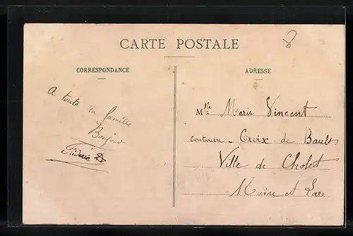 AK Saint-Sauveur-de-Landemont, Vue générale