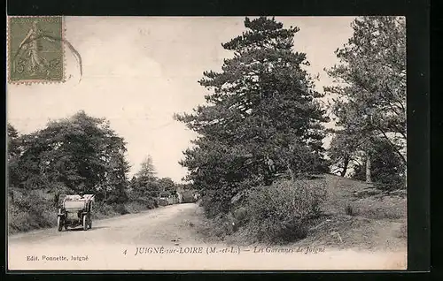 AK Juigné-sur-Loire, Les Garennes de Juigné