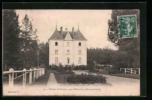 AK Pellouailles, Château de Préciat