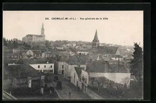 AK Chemillé, Vue générale de la Ville