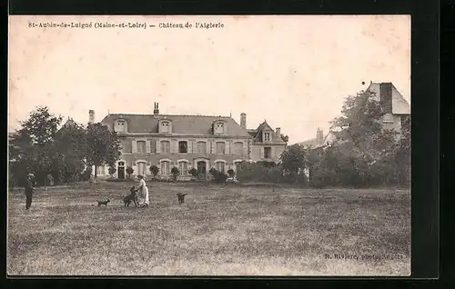 AK St-Aubin-de-Luigné, Château de l`Aiglerie