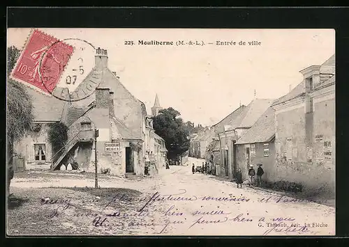 AK Mouliherne, Entrée de Ville