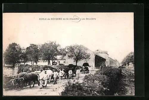 AK St-Hilaire, Ecole de Réforme, Les Bouviers