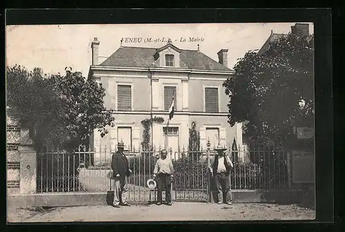 AK Feneu, La Mairie