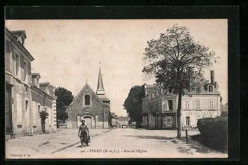 AK Feneu, Rue de l`Eglise