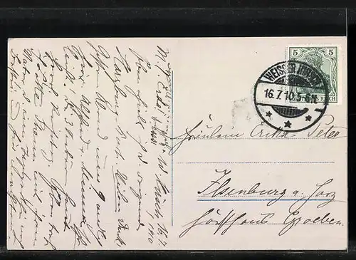 AK Die drei Söhne des Kronprinzenpaares auf einer Kinderkutsche