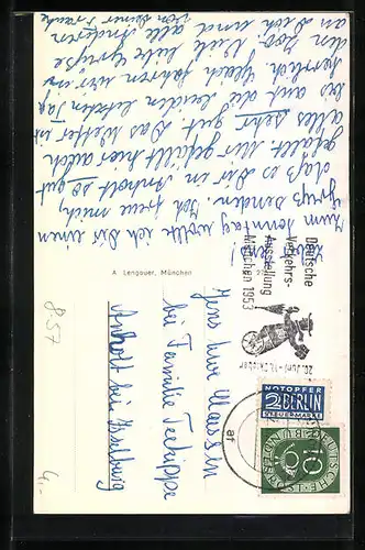 AK Als Münchner Kindl verkleidetes Kind mit Bierkrug