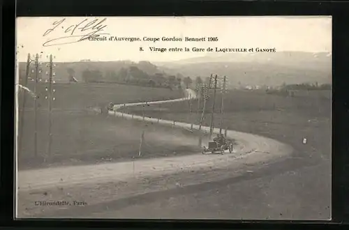 AK Laqueuille, Circuit d`Auvergne, Coupe Gordon Bennett 1905