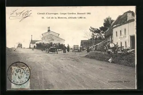 AK Moreno, Circuit d`Auvergne, Coupe Gordon Bennett 1905