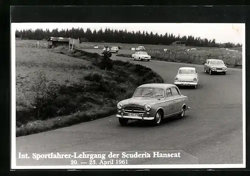 AK Int. Sportfahrer-Lehrgang der Scuderia Hanseat, 20.-23. April 1961