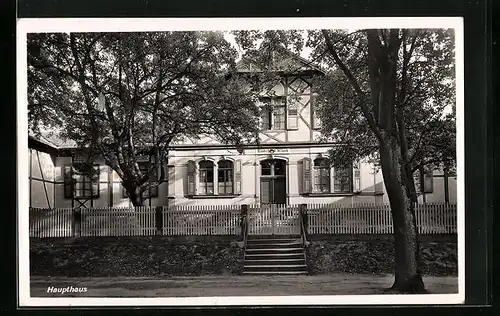 AK Bad Rappenau i. Baden, Kinderkurheim Siloah. Haupthaus