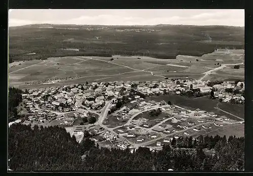 AK Dittishausen /Schwarzw., Fliegeraufnahme des Ortes