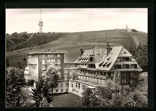 AK Feldberg /Schwarzw., Hotel Feldberger Hof aus der Vogelschau